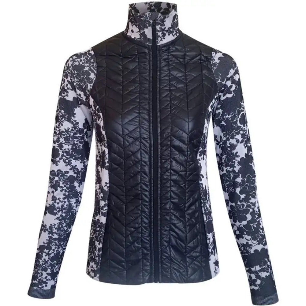 Krimson Klover | Black & Grey Matterhorn Jacket Medium NWT